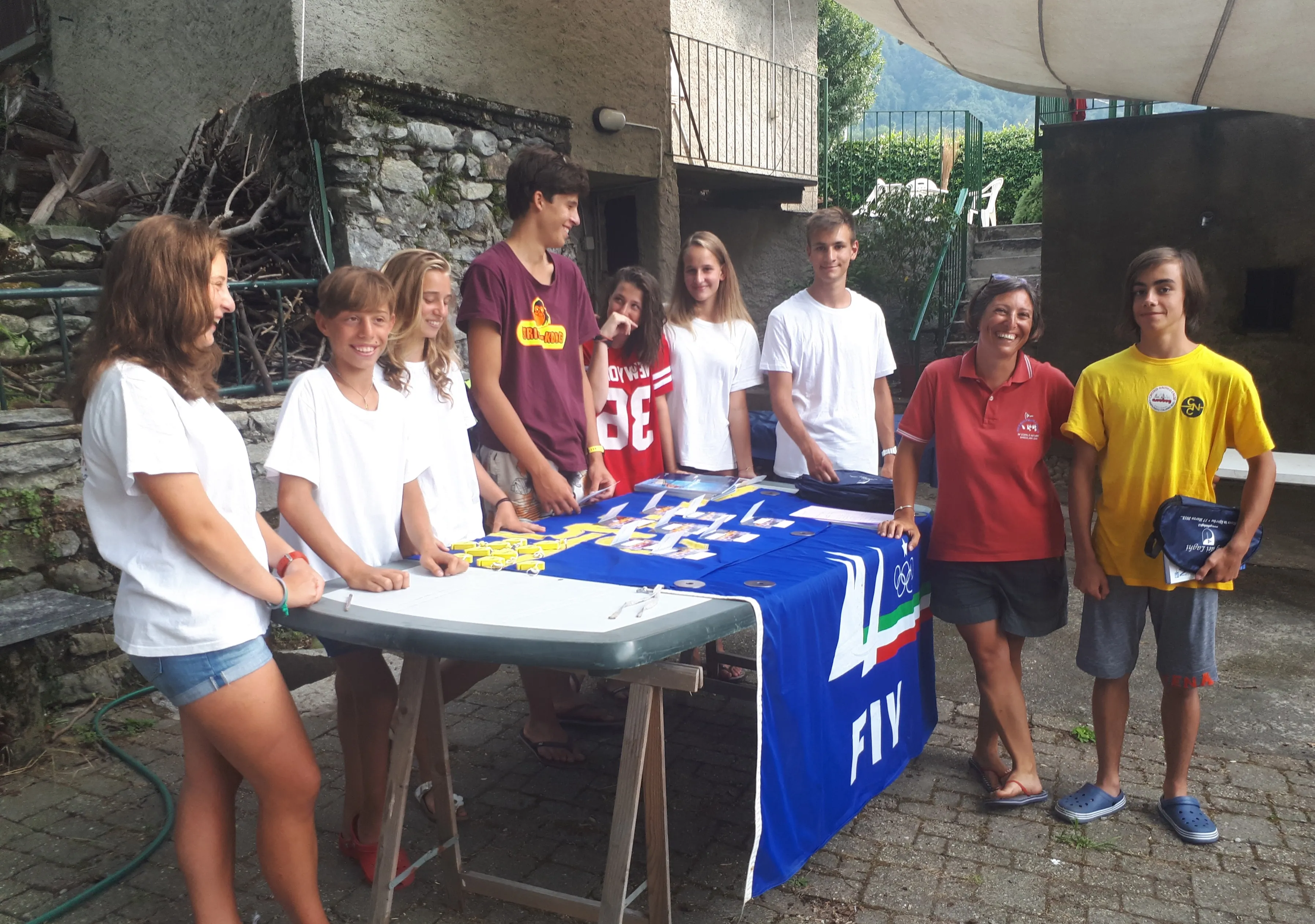 Chiusura corso di vela