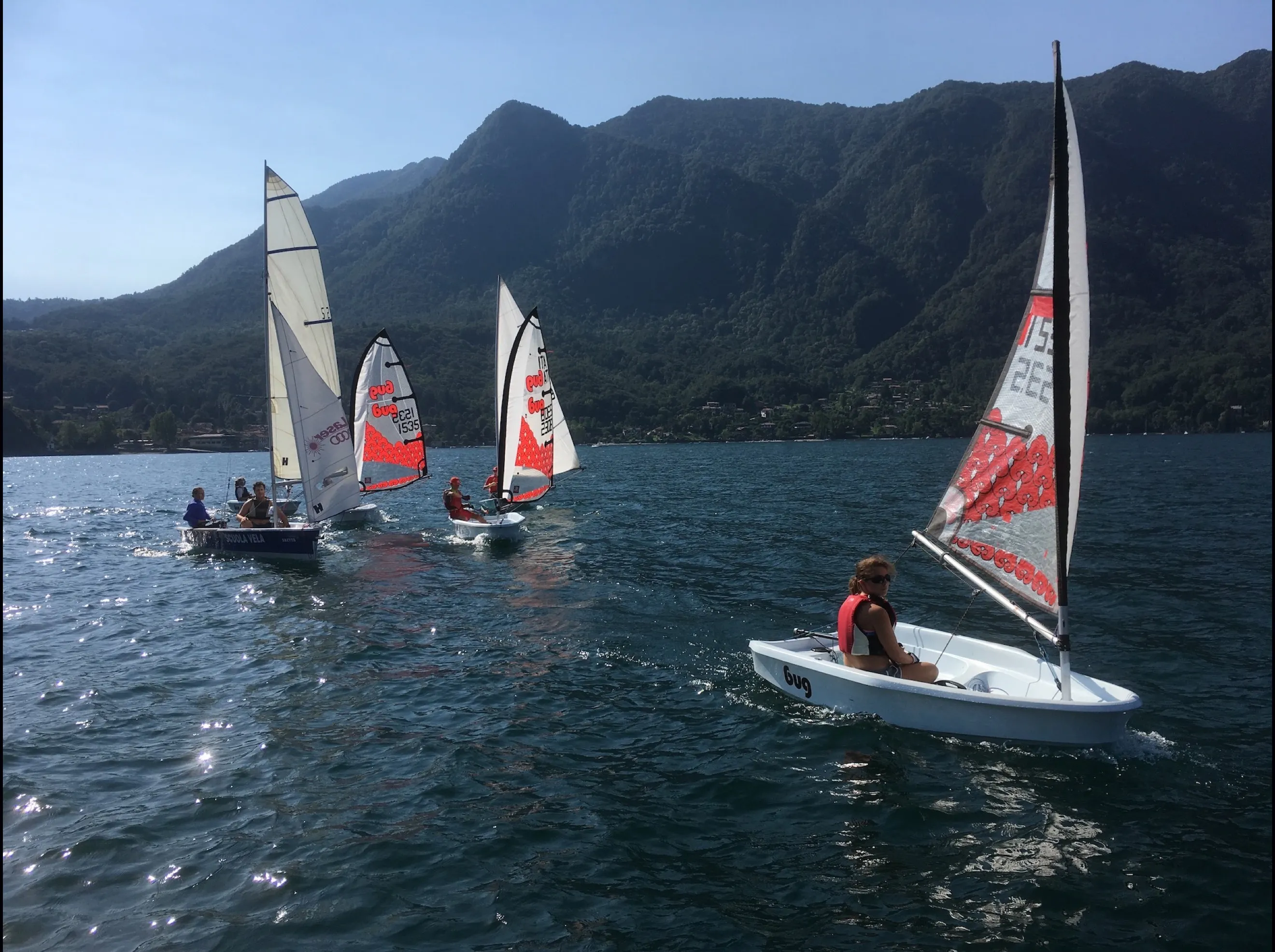 Vela sul Lago Maggiore